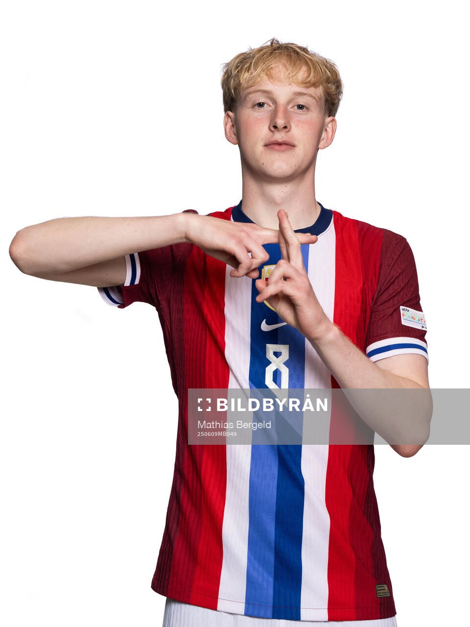 Sondre Milian Granaas of the Norwegian under-19 national
