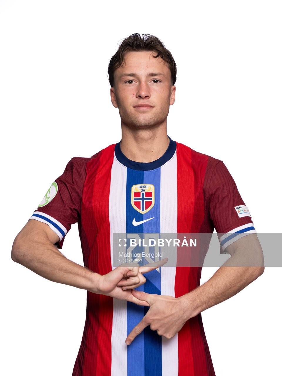 Jesper Reitan-Sunde of the Norwegian under-19 national