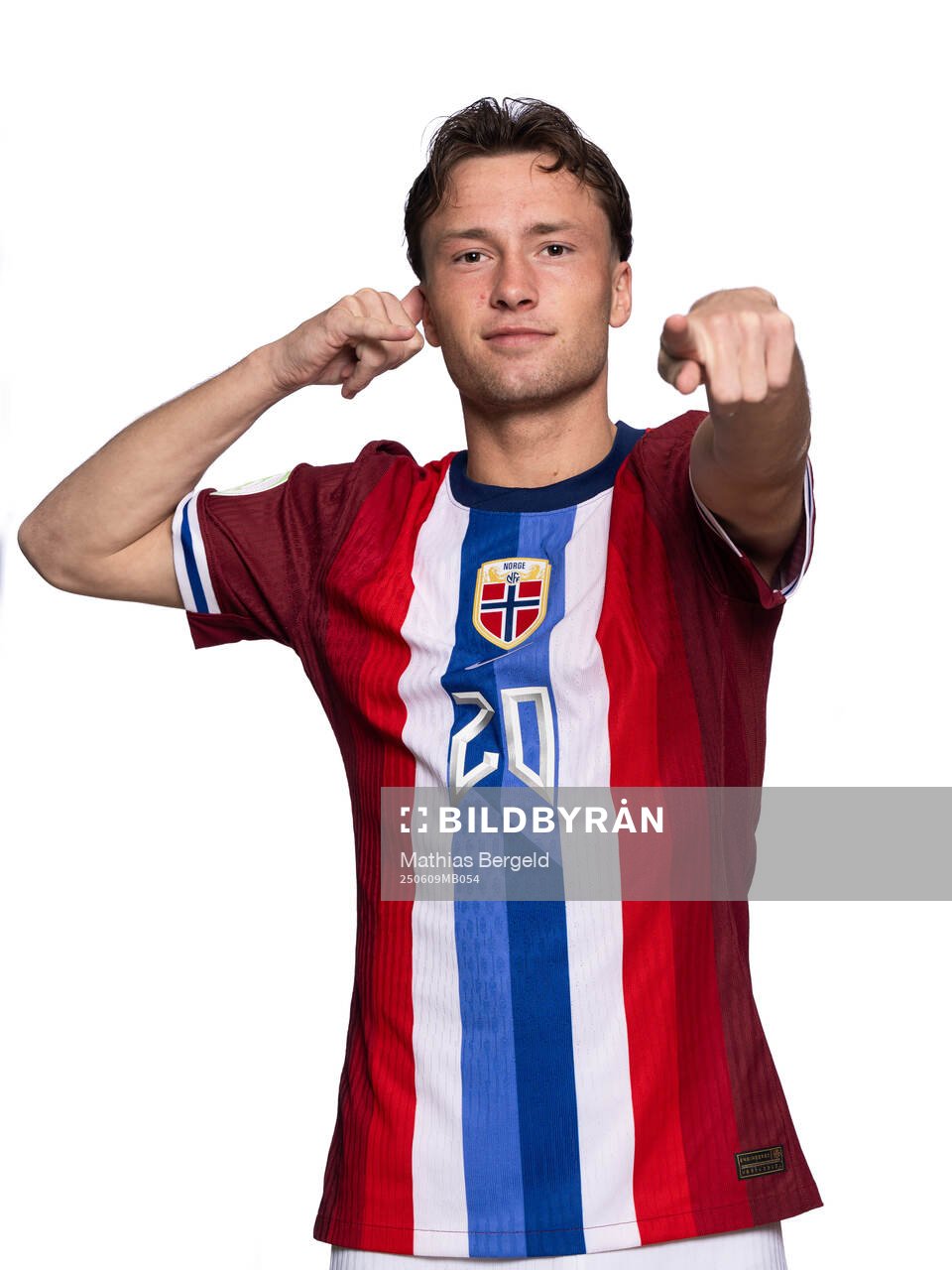 Jesper Reitan-Sunde of the Norwegian under-19 national