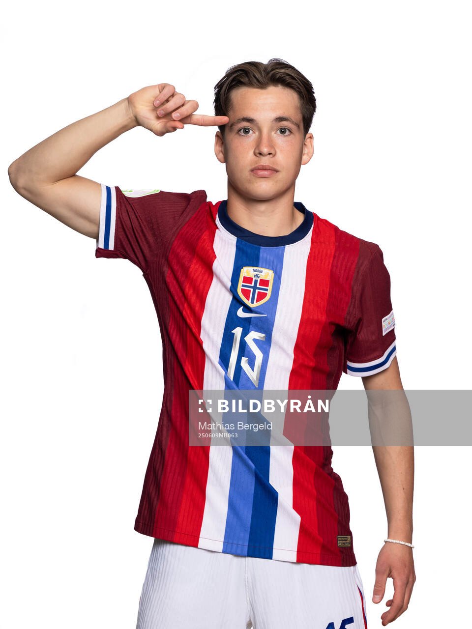 Mikkel Kalvenes Hope of the Norwegian under-19 national