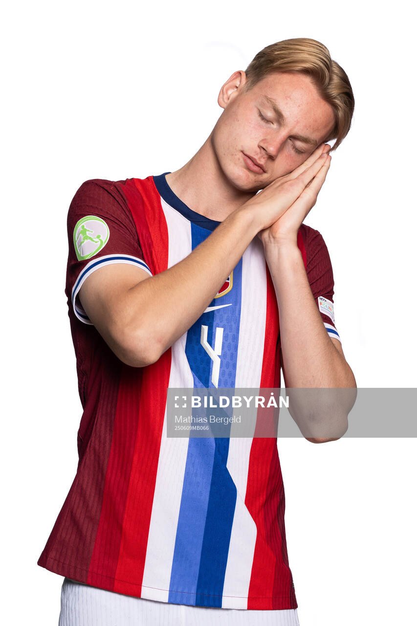 Fillip Voster Botnen of the Norwegian under-19 national