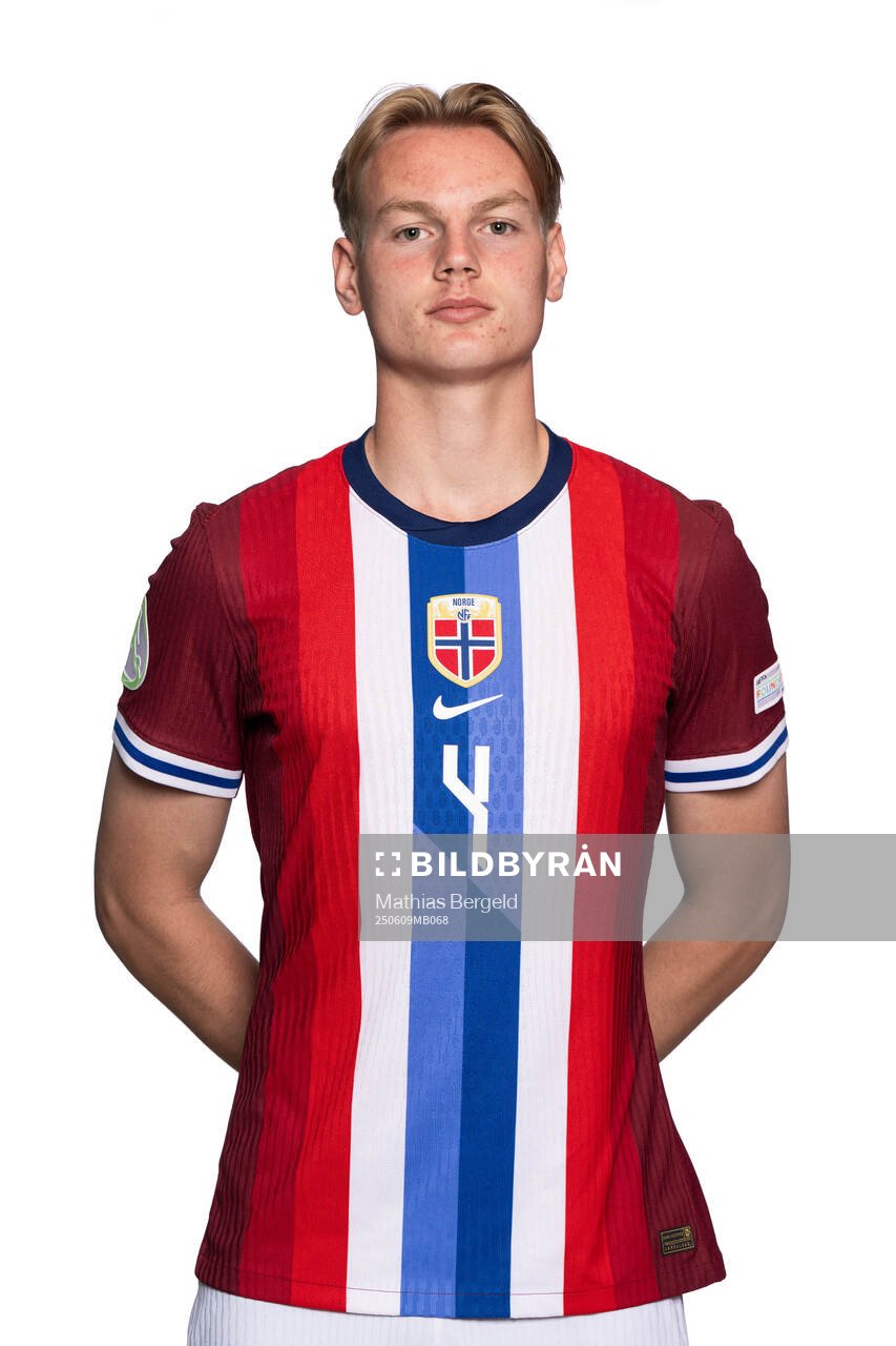 Fillip Voster Botnen of the Norwegian under-19 national