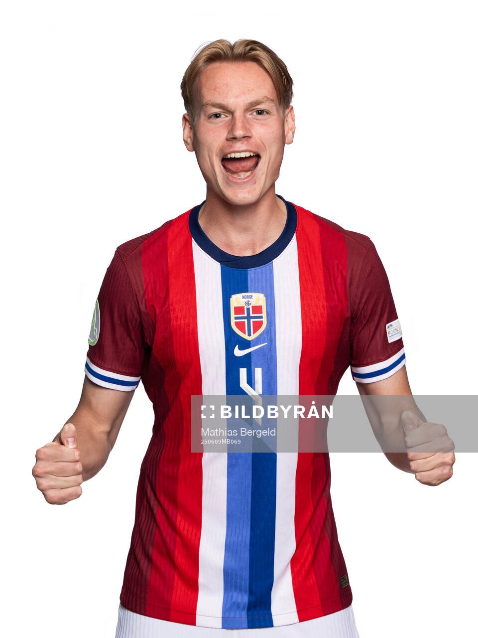 Fillip Voster Botnen of the Norwegian under-19 national