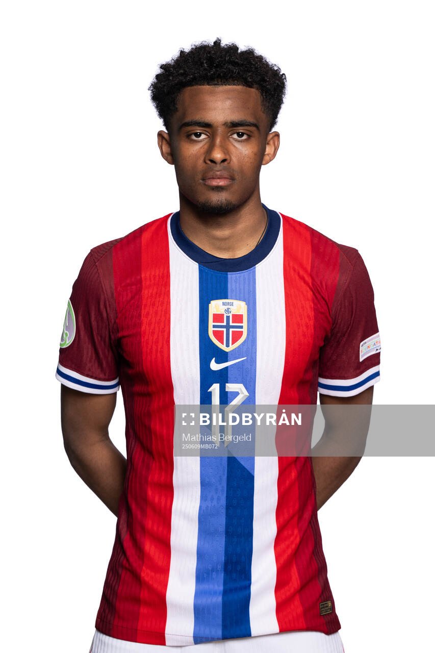 Fanuel Ghebreyohannes of the Norwegian under-19 national