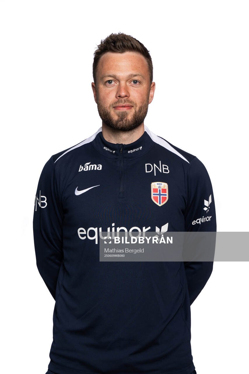 Sverre Økland of the Norwegian under-19 national football