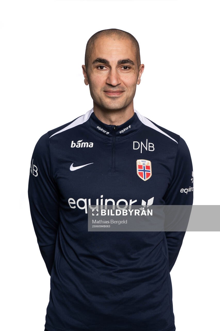 Amir Iranmanesh of the Norwegian under-19 national football