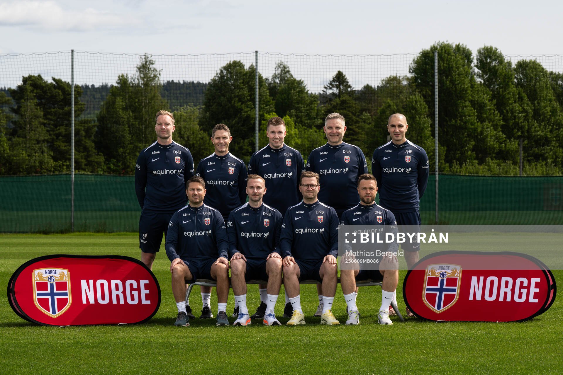 Staff of the Norwegian under-19 national football team