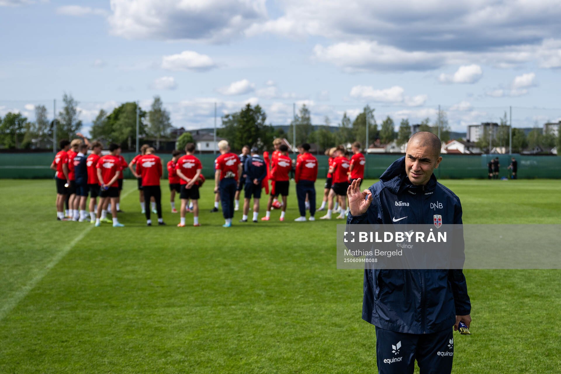 Amir Iranmanesh of the Norwegian under-19 national football