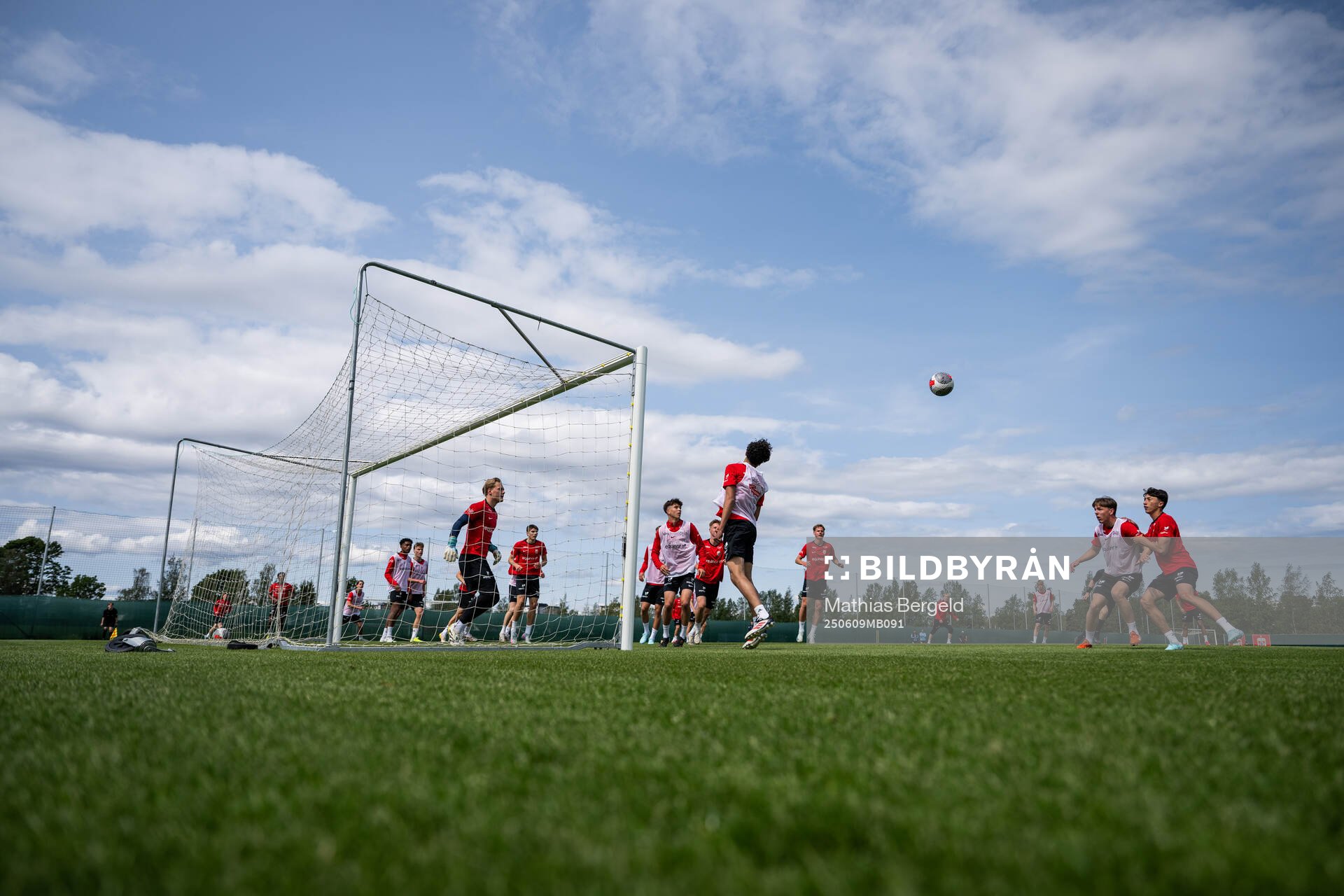 Players of the Norwegian under-19 national football team