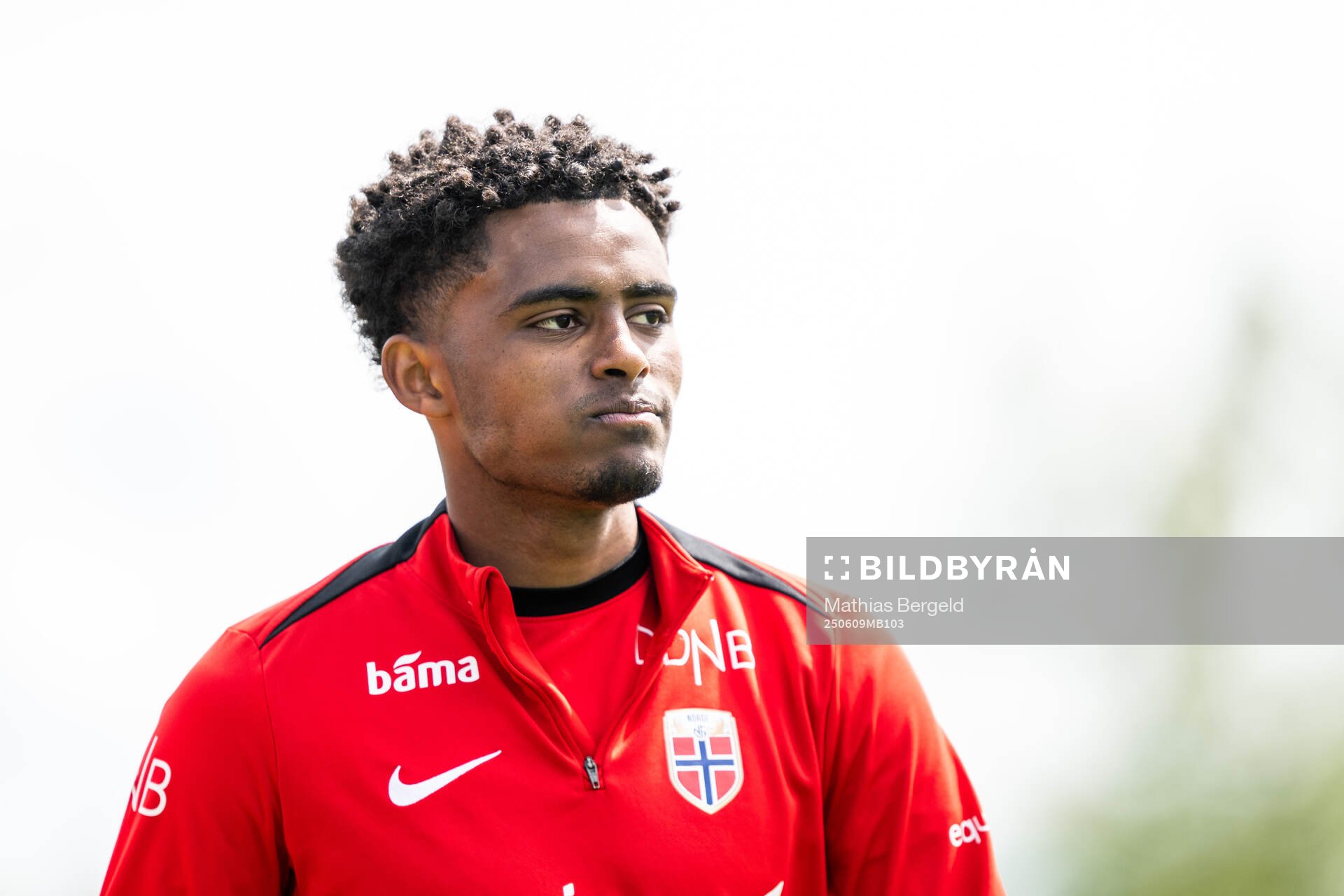 Fanuel Ghebreyohannes of the Norwegian under-19 national