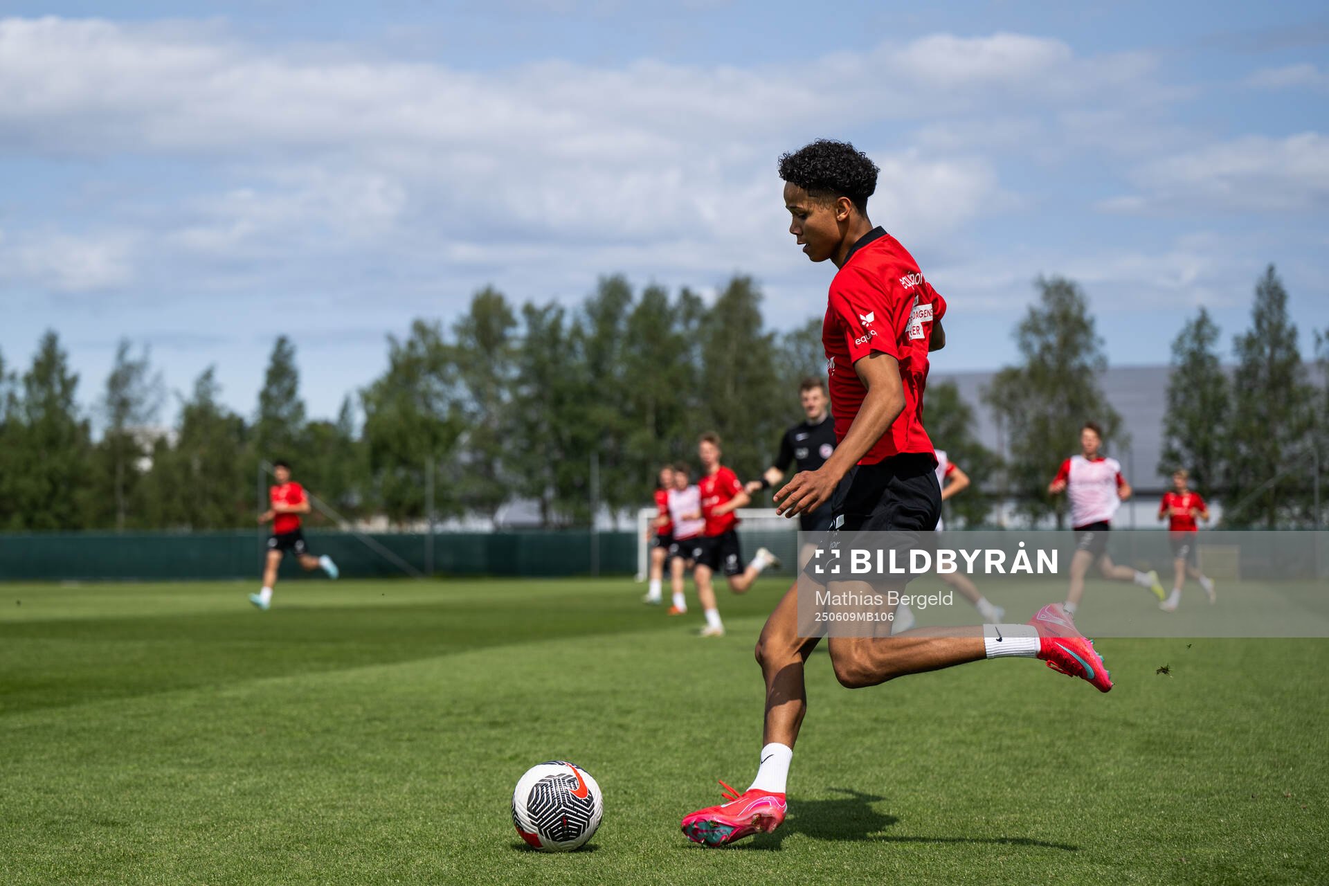 Alexander Røssing-Lelesiit of the Norwegian under-19
