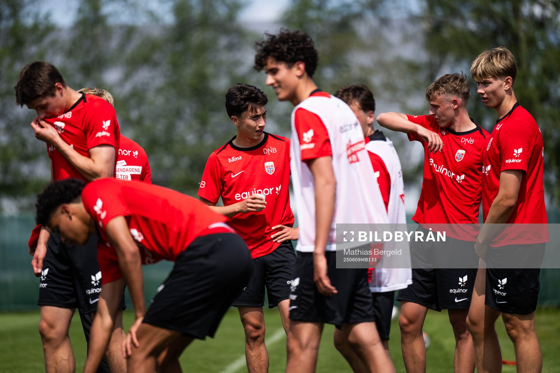 Andreas Heredia-Randen of the Norwegian under-19 national