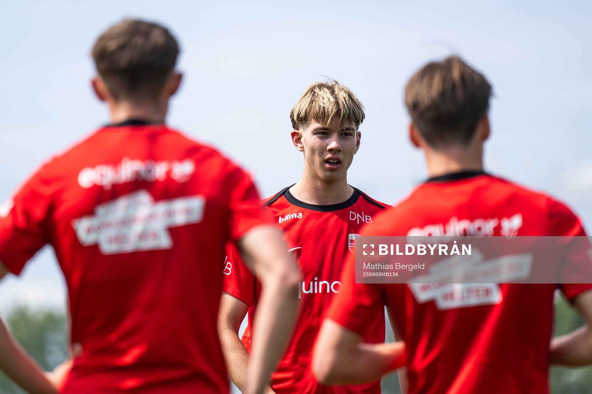 Jonathan Vonheim Norbye of the Norwegian under-19 national