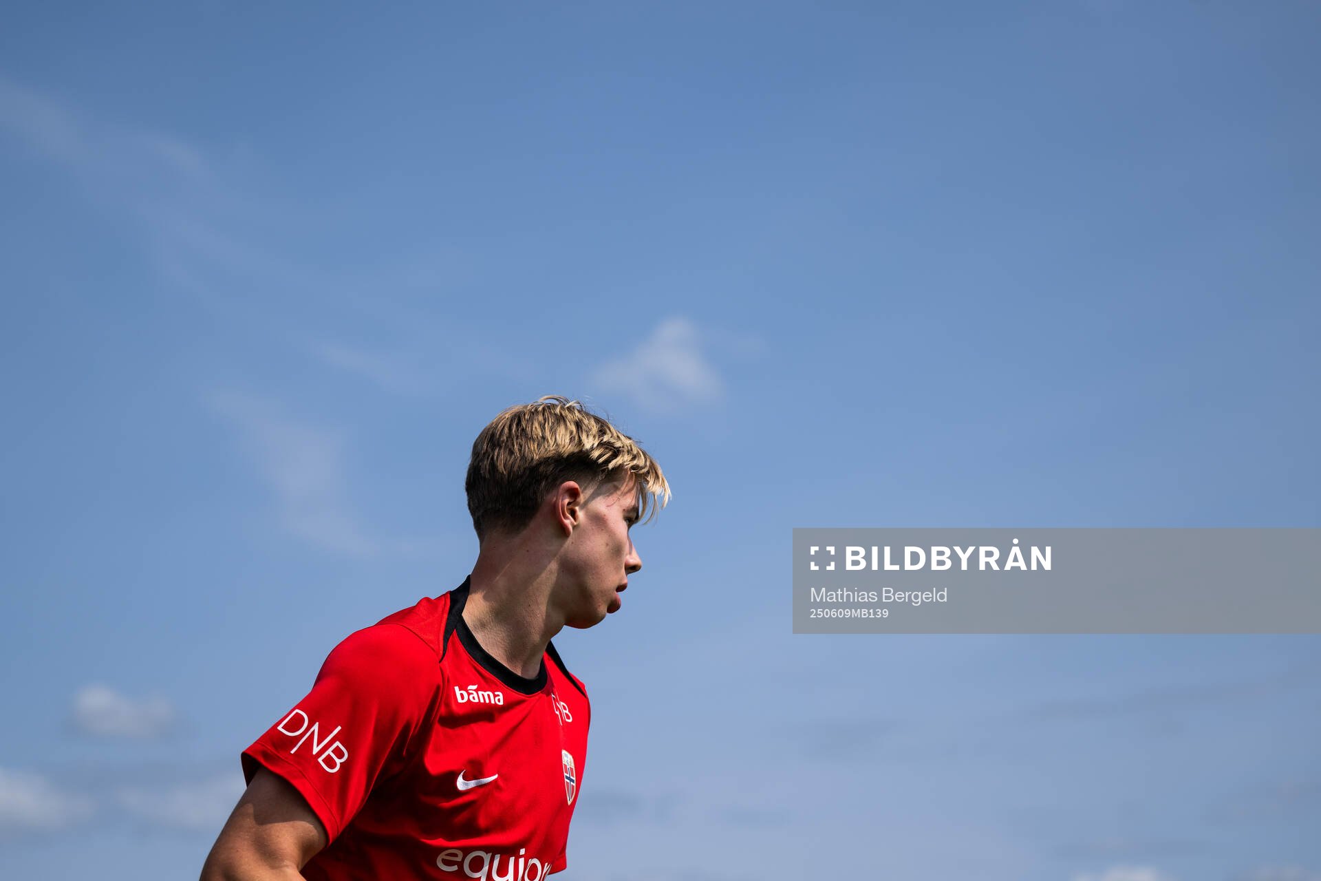 Jonathan Vonheim Norbye of the Norwegian under-19 national