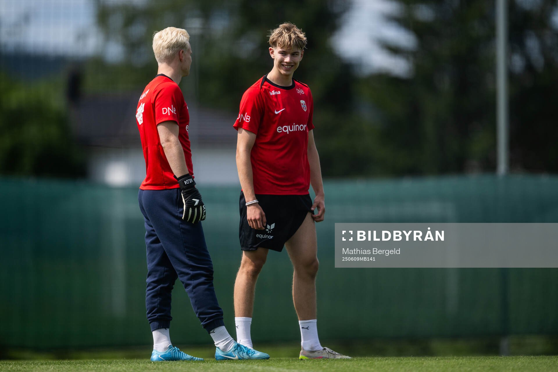 Jonathan Vonheim Norbye of the Norwegian under-19 national