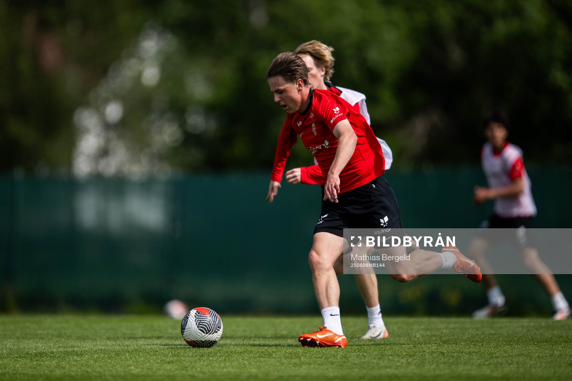Julian Gonstad of the Norwegian under-19 national football