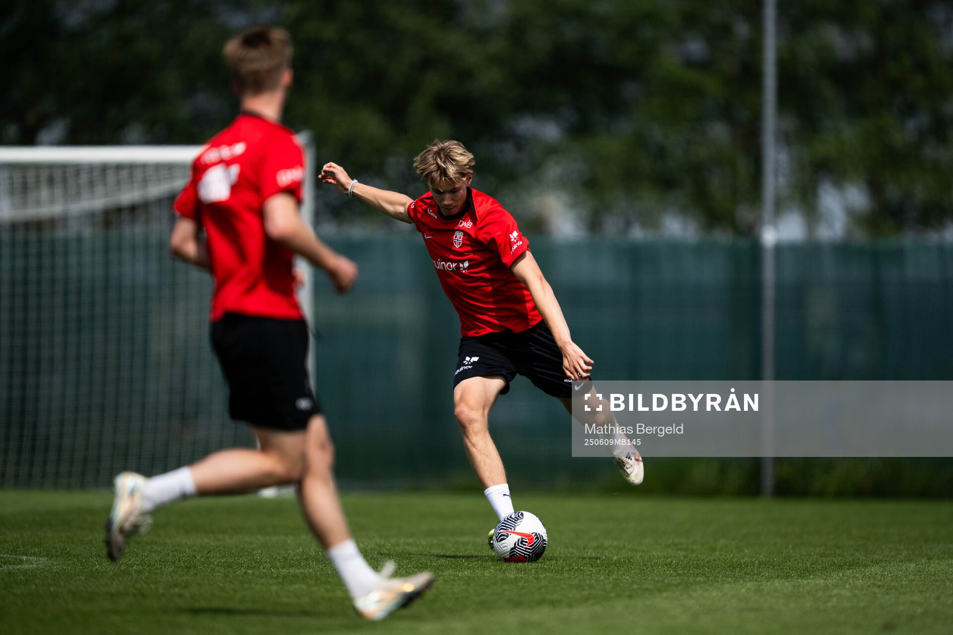 Jonathan Vonheim Norbye of the Norwegian under-19 national
