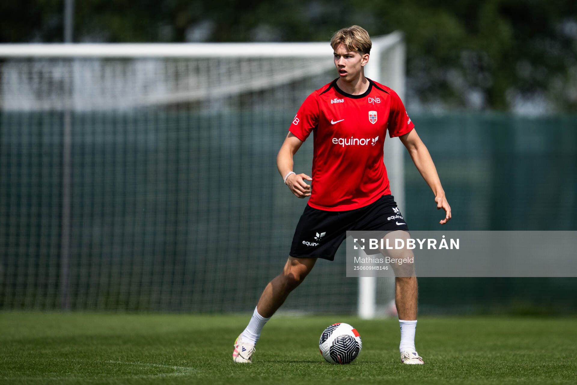 Jonathan Vonheim Norbye of the Norwegian under-19 national