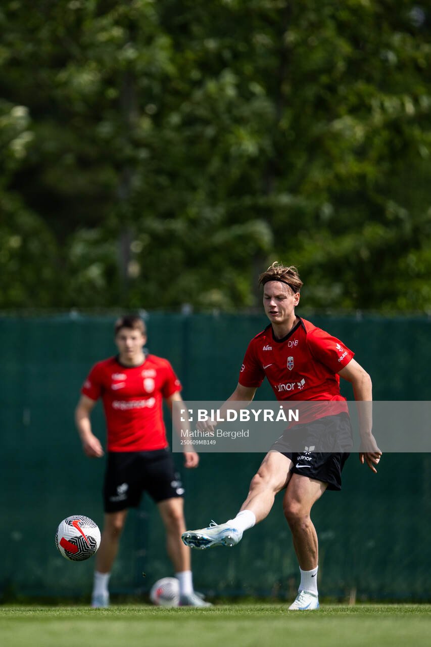 Fillip Voster Botnen of the Norwegian under-19 national
