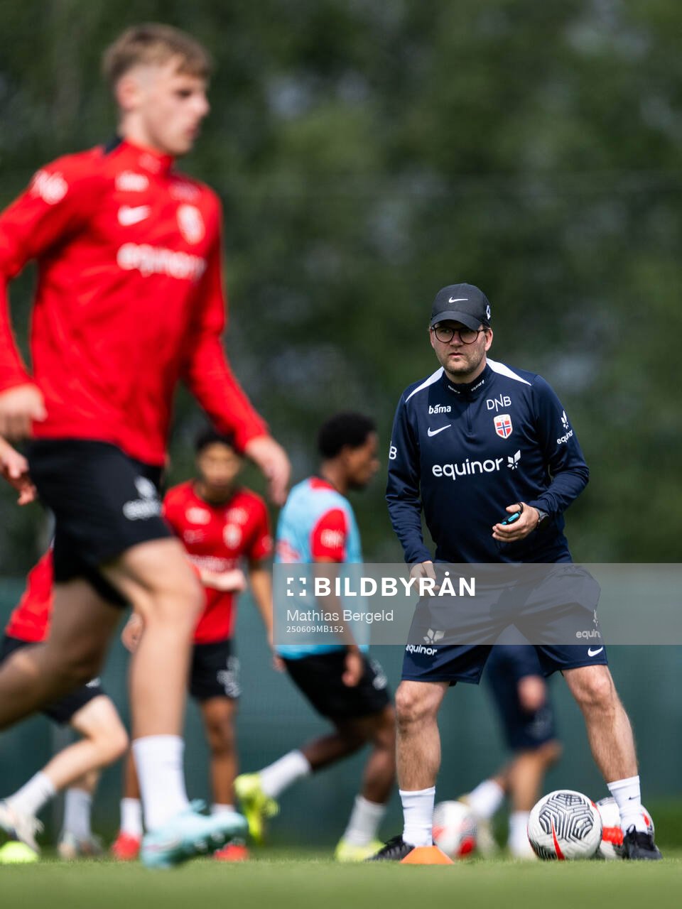 Mikkel Bjørnstad of the Norwegian under-19 national