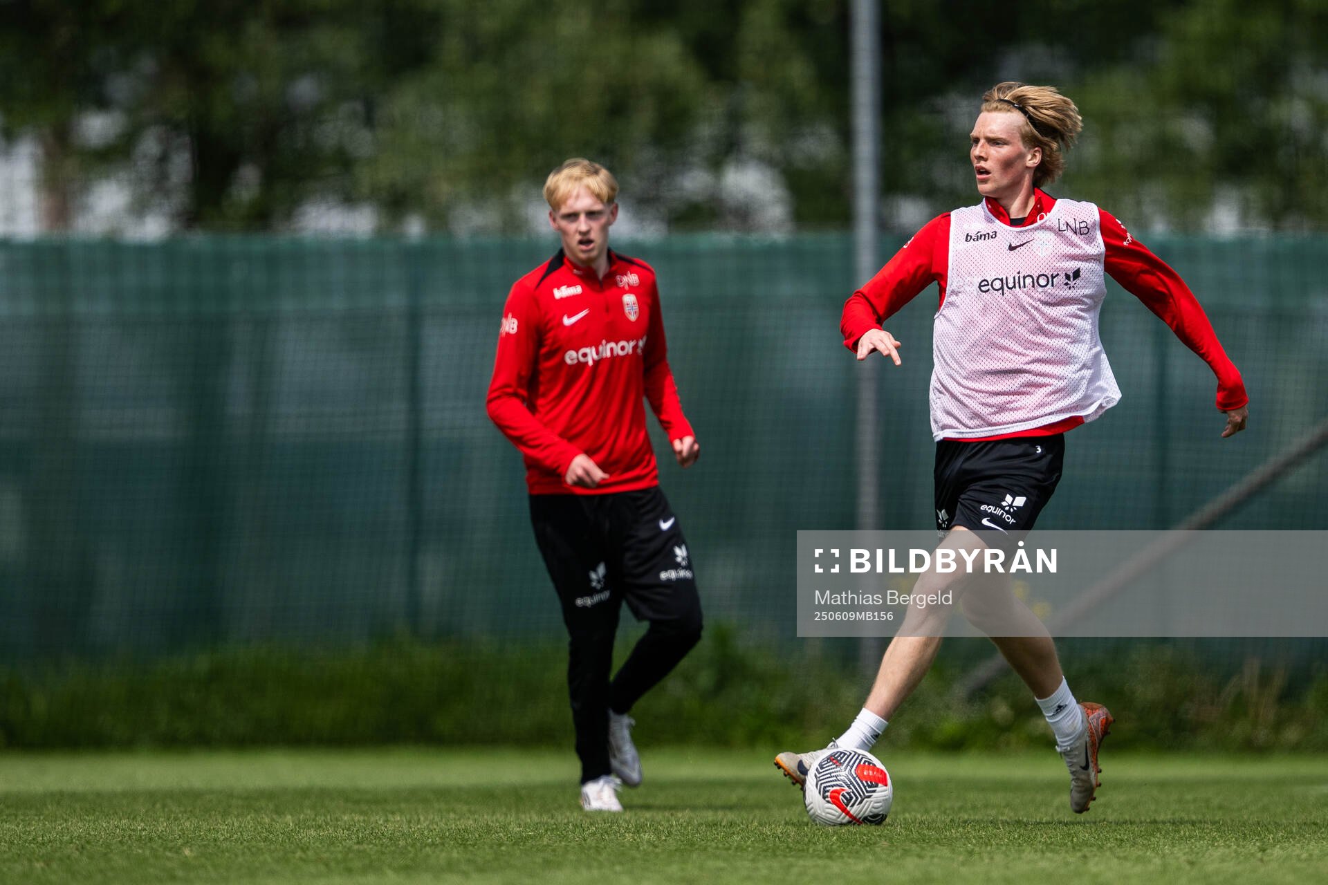 Sigurd Jacobsen Prestmo of the Norwegian under-19 national