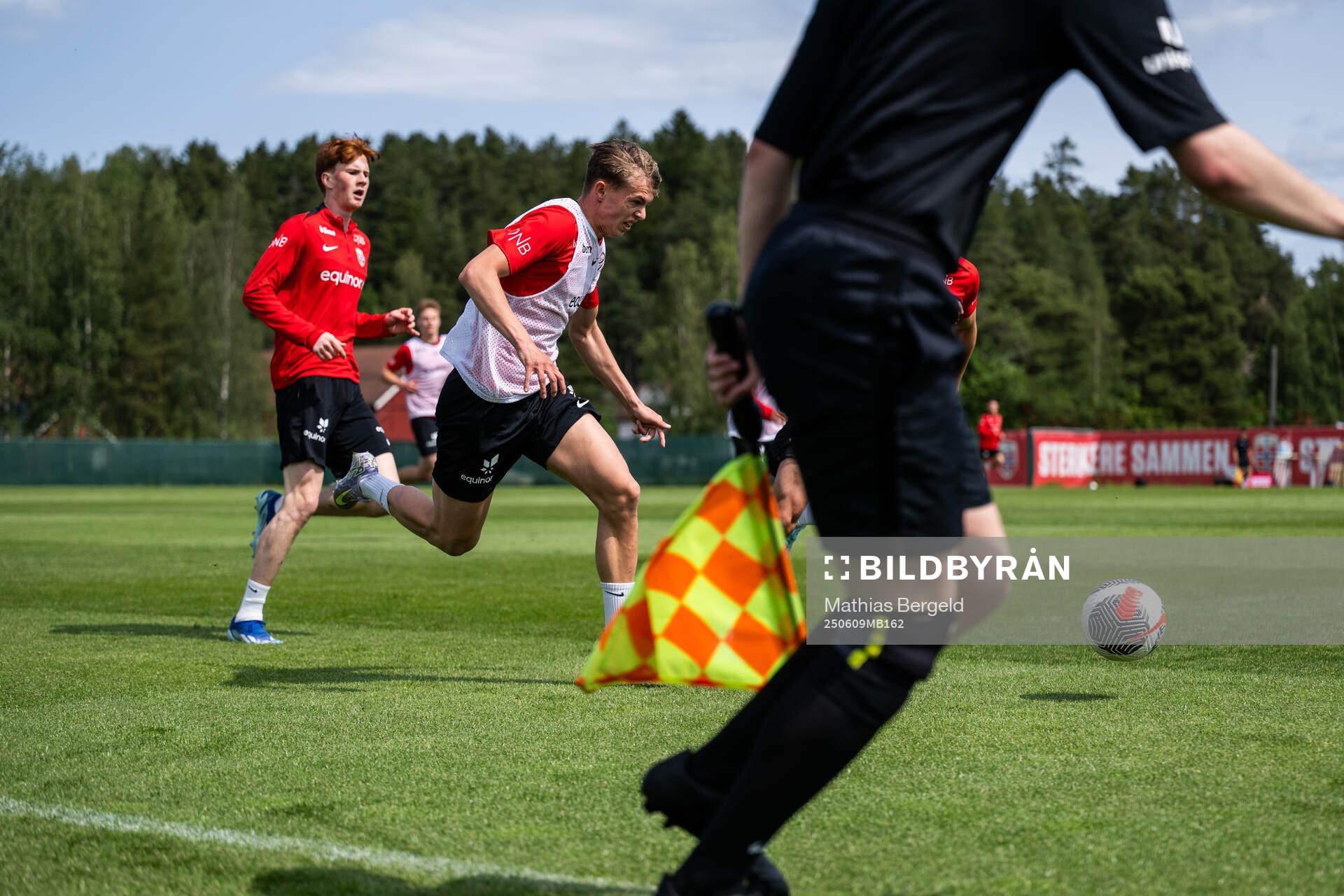 Troy Engseth Nyhammer of the Norwegian under-19 national