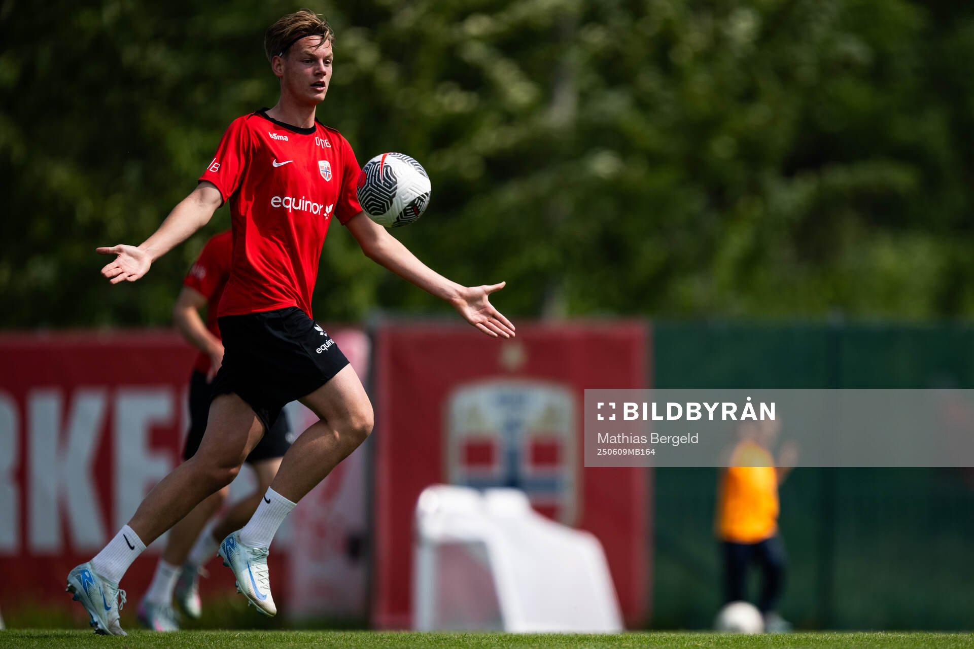 Fillip Voster Botnen of the Norwegian under-19 national