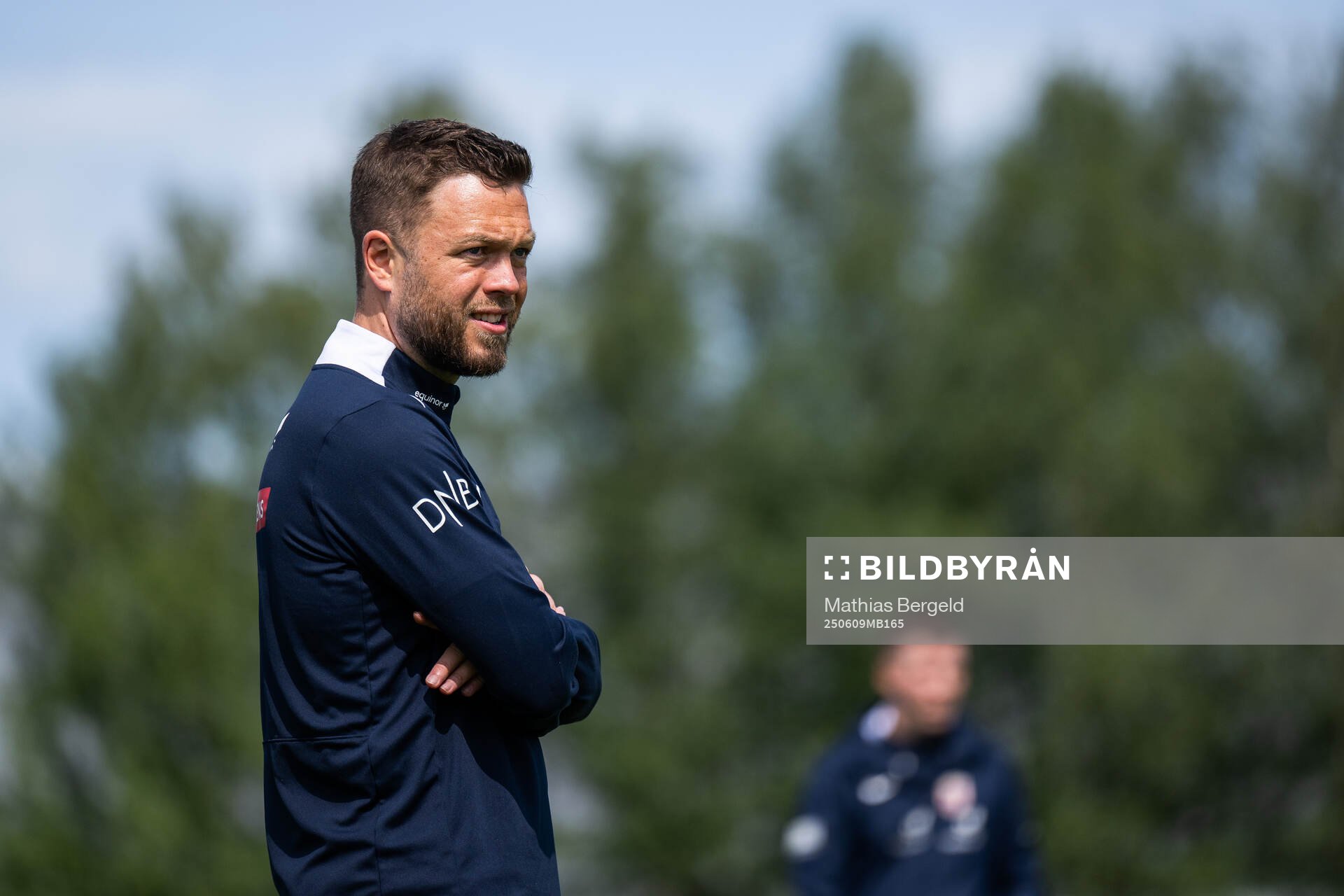 Sverre Økland of the Norwegian under-19 national football