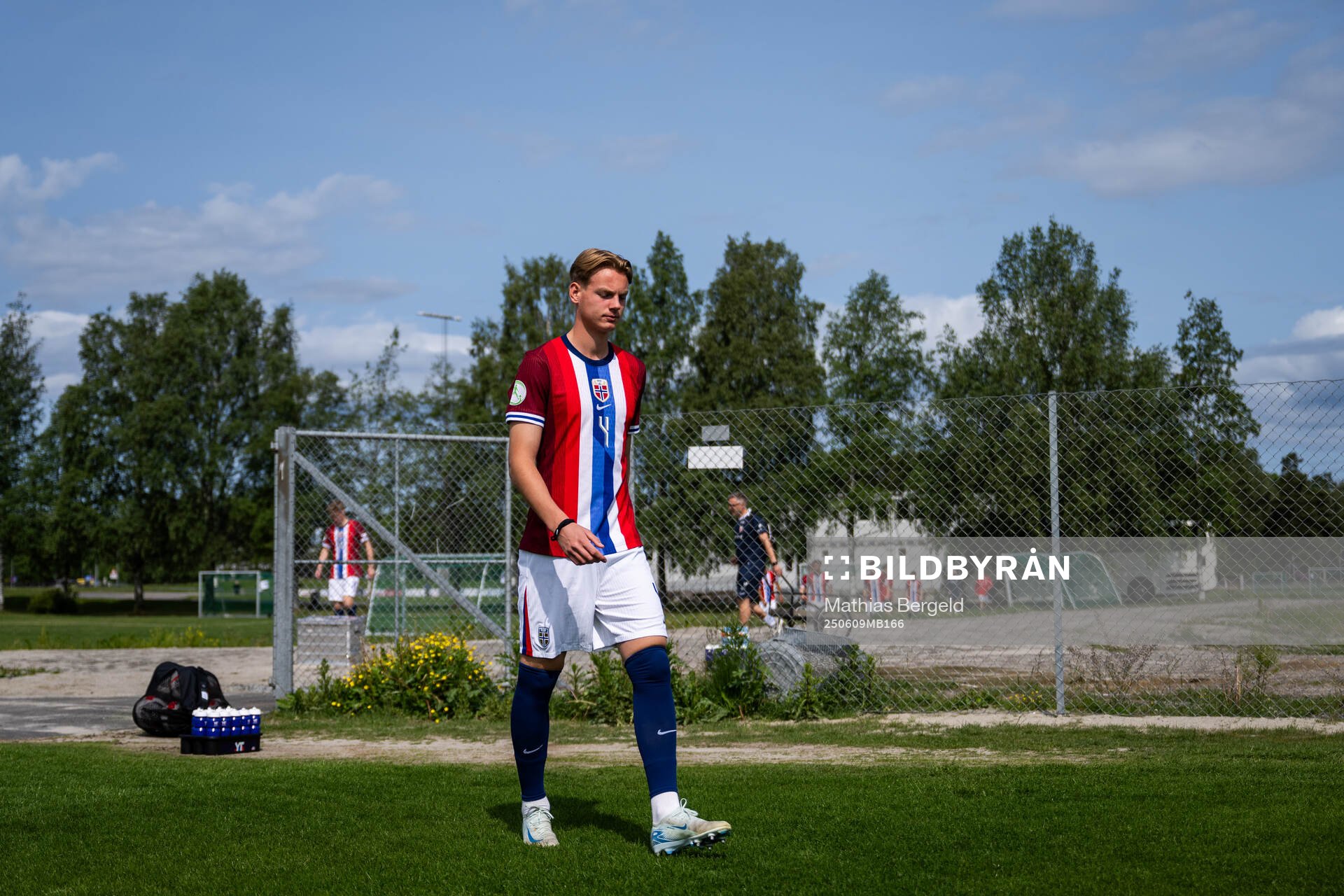 Fillip Voster Botnen of the Norwegian under-19 national