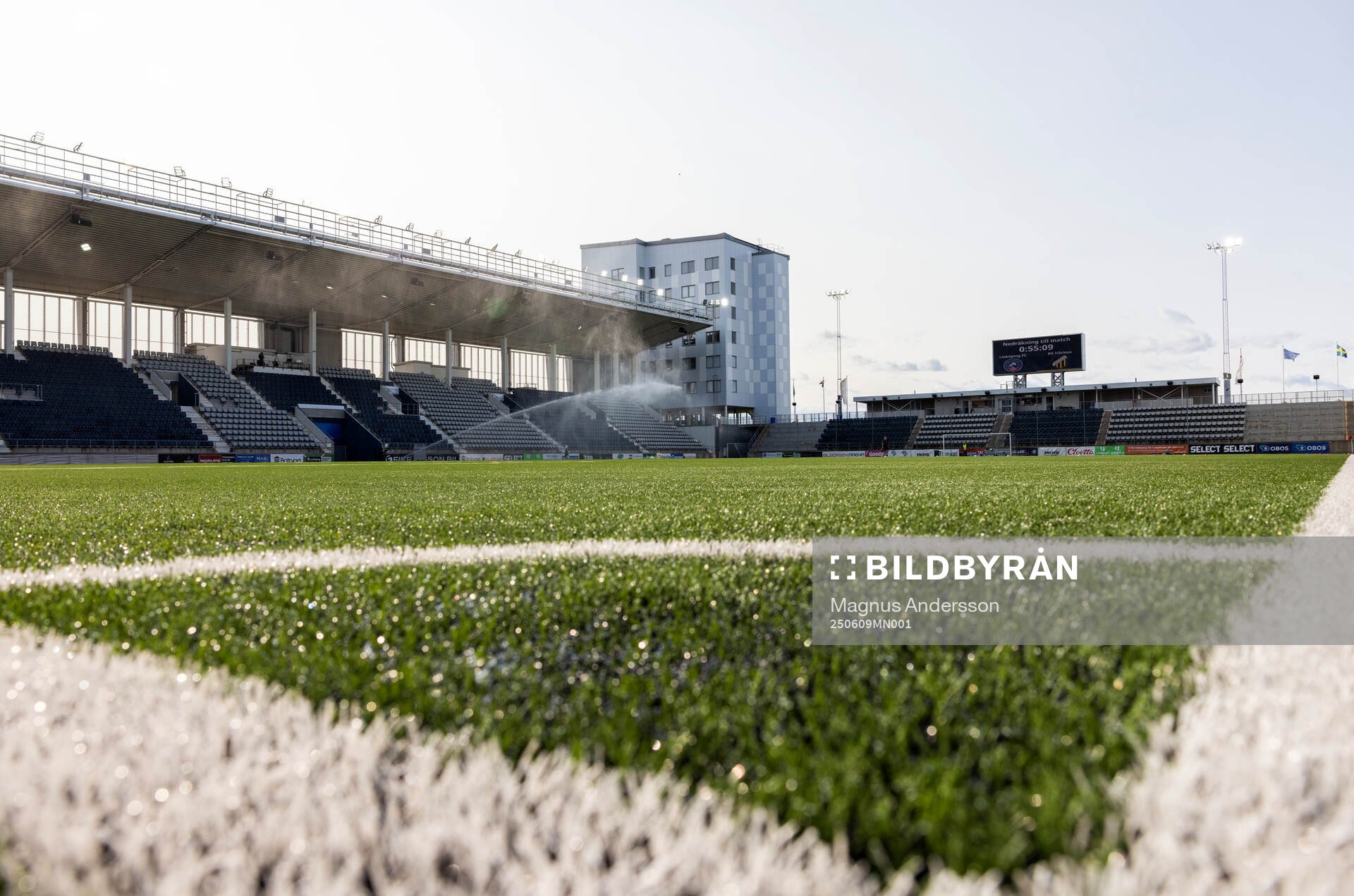 Interiör vy av Bilbörsen Arena