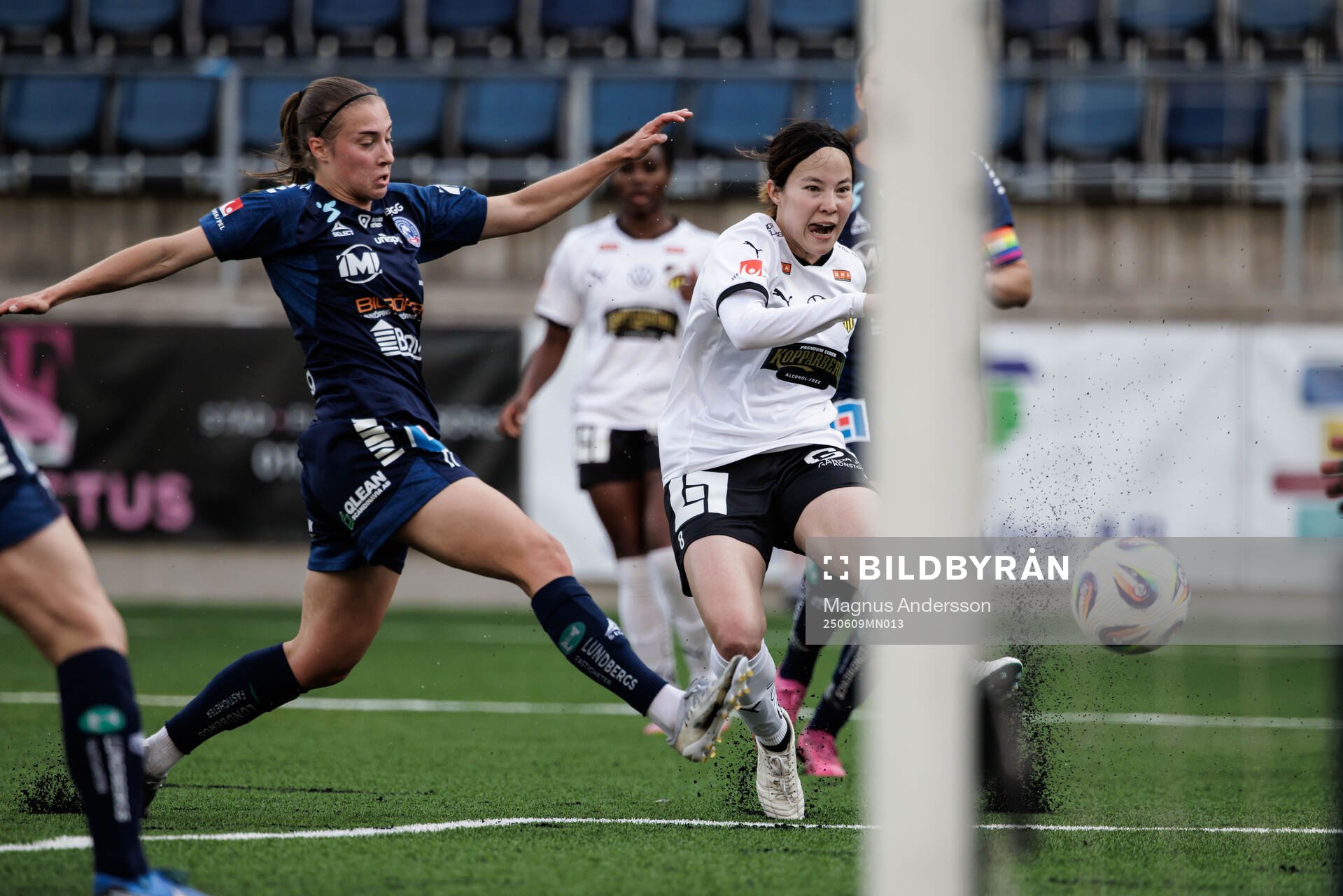 Linköpings Vilma Koivisto och Häckens Hikaru Kitagawa