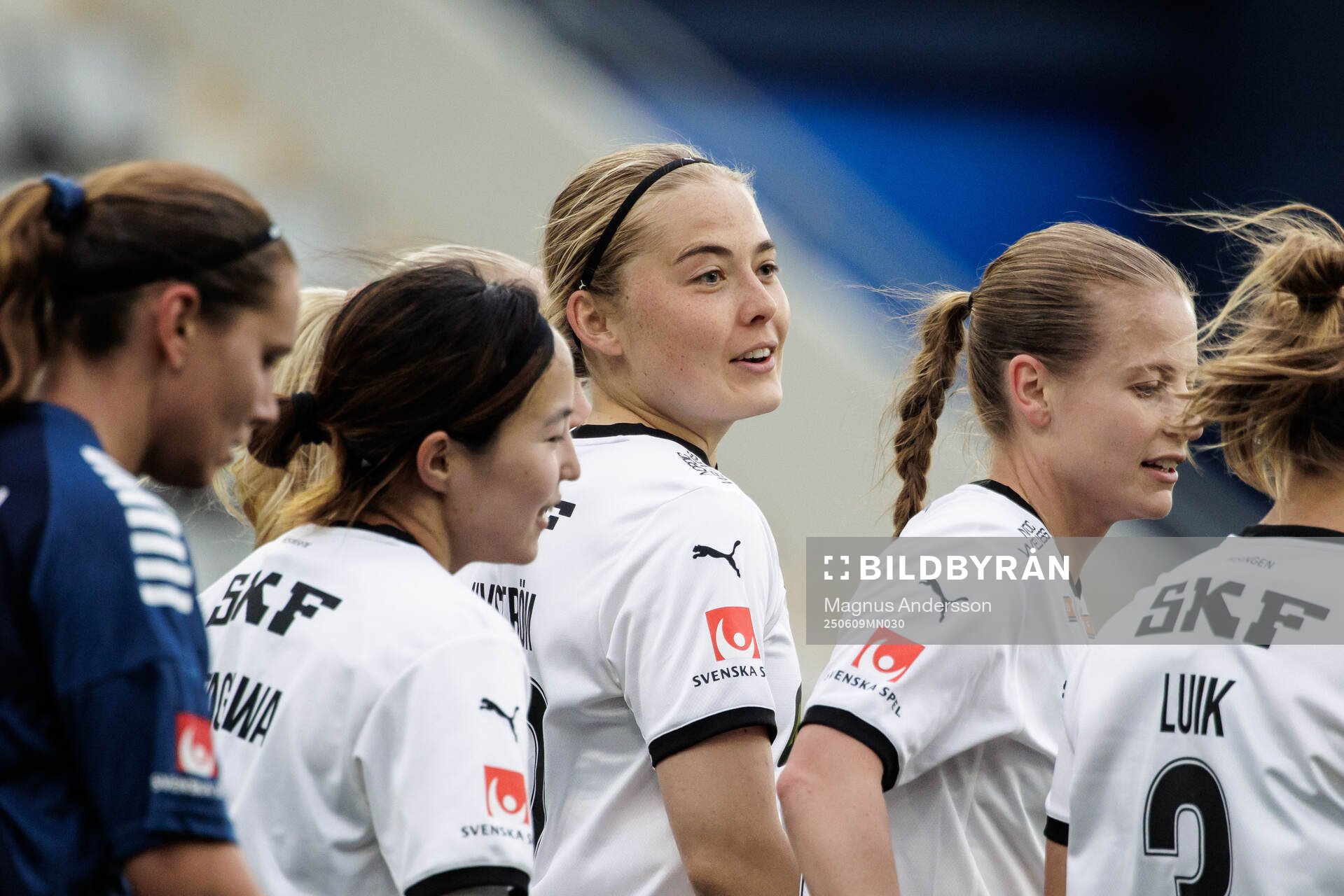 Häckens Paulina Nyström jublar
