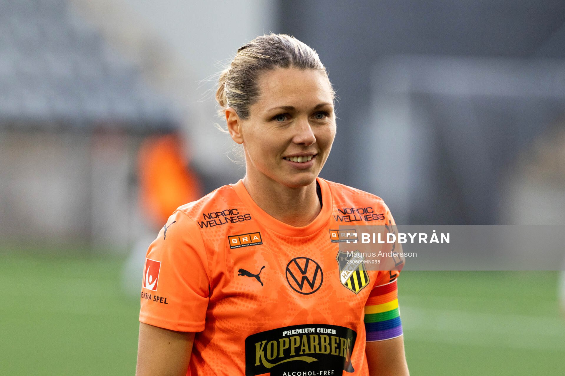 Häckens målvakt Jennifer Falk