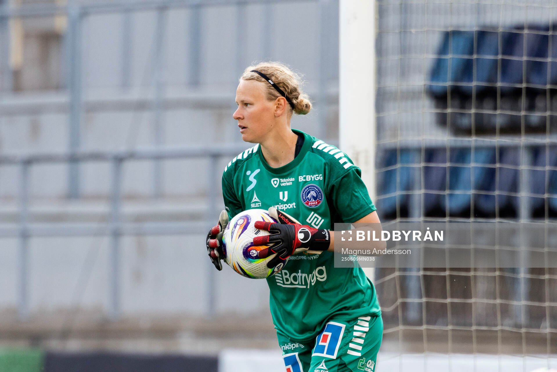 Linköpings målvakt Cajsa Andersson