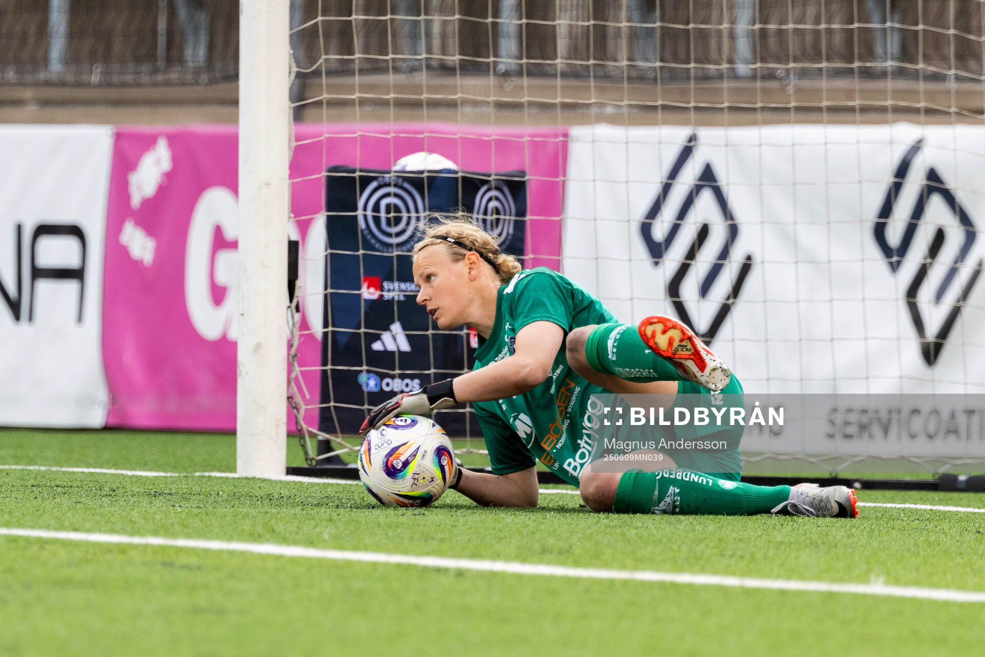 Linköpings målvakt Cajsa Andersson