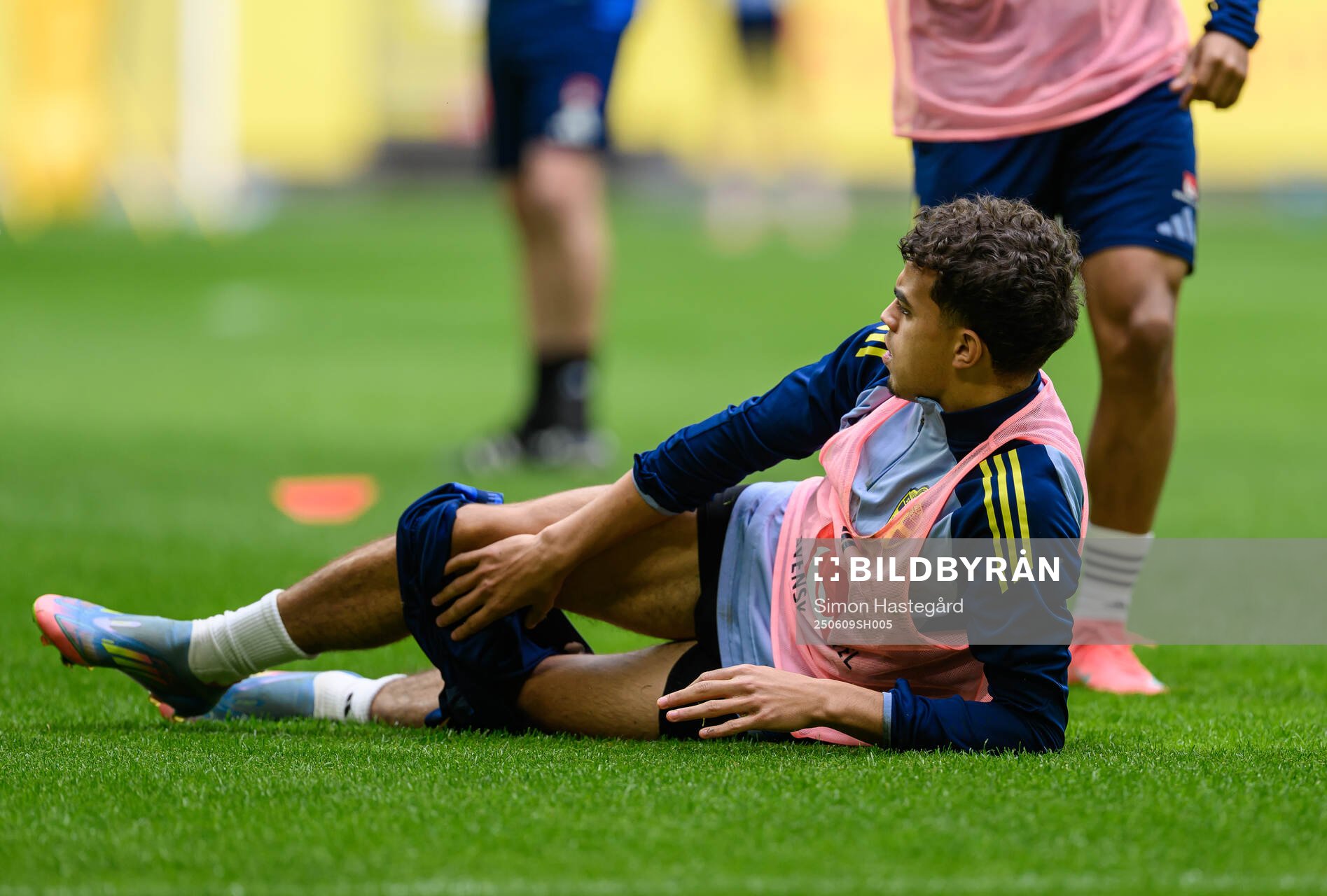 Yasin Ayari of the Swedish men's national football team