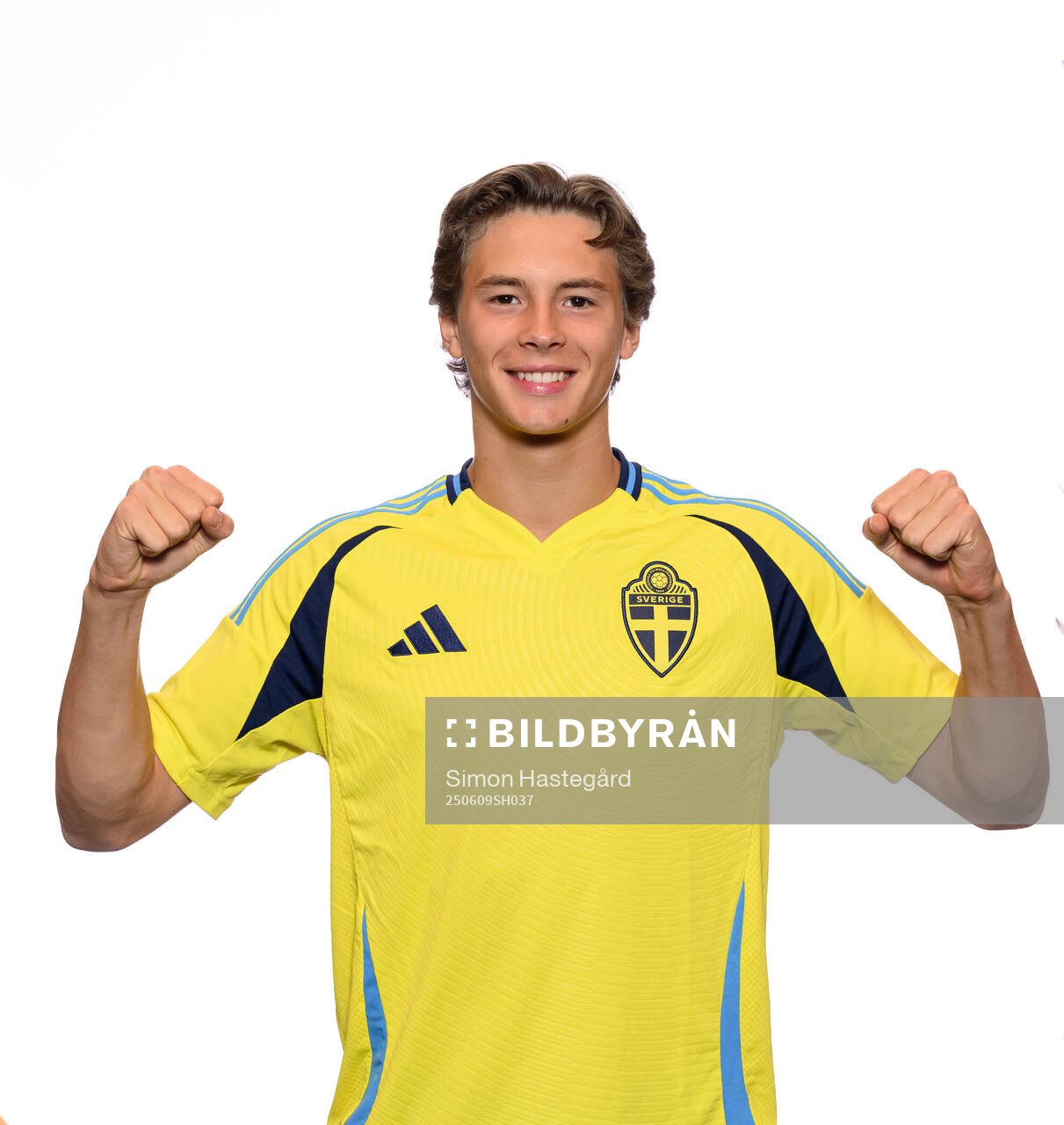 John Mellberg of the Swedish men's national football team