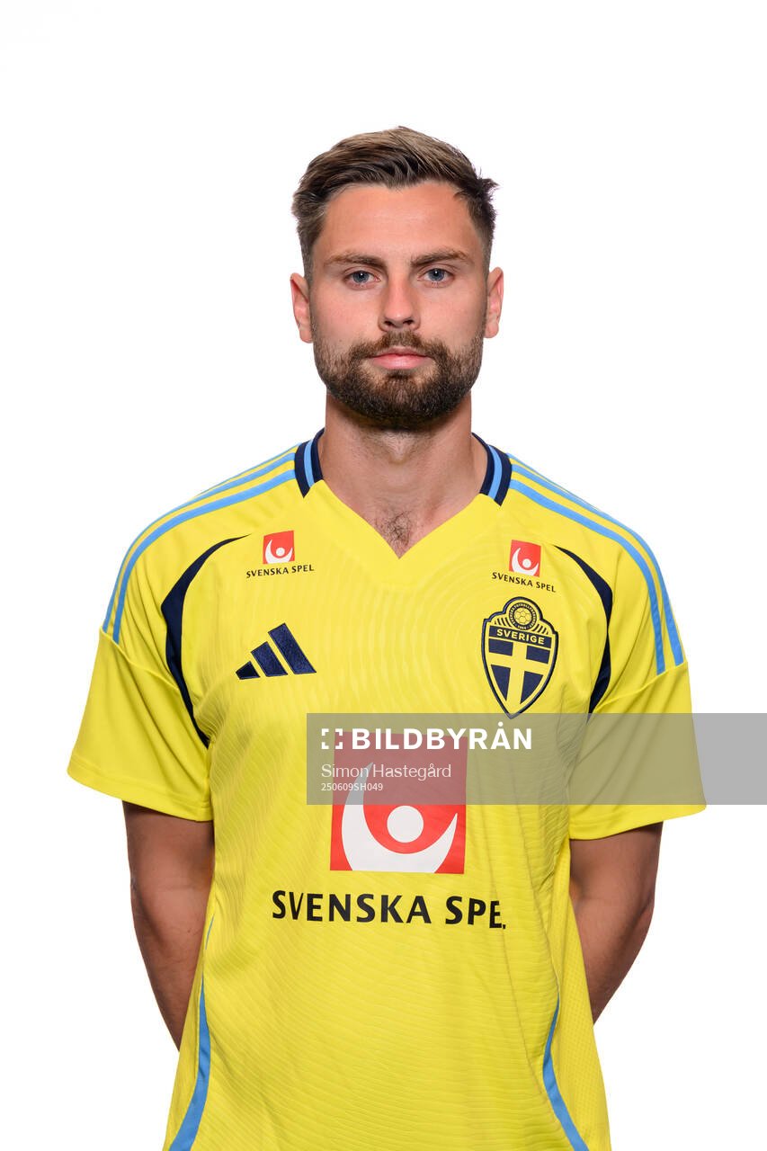 Axel Norén of the Swedish men's national football team