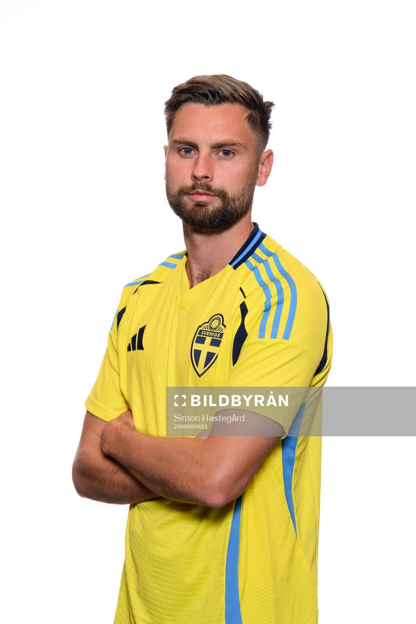Axel Norén of the Swedish men's national football team