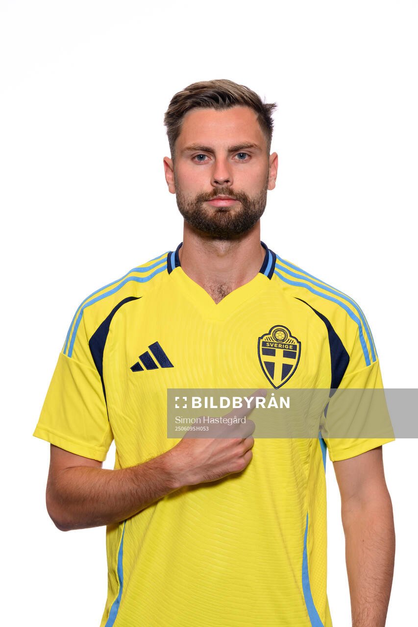 Axel Norén of the Swedish men's national football team