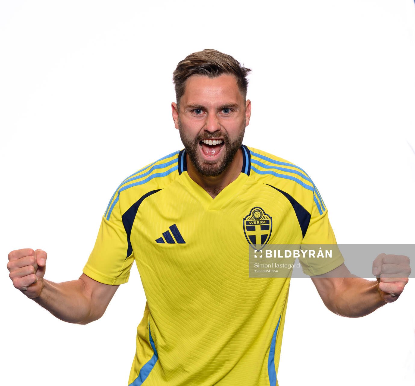 Axel Norén of the Swedish men's national football team