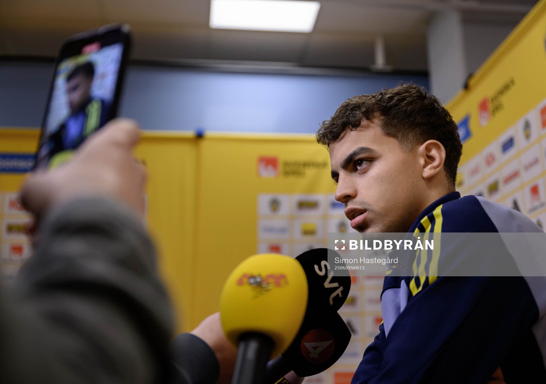 Yasin Ayari of the Swedish men's national football team
