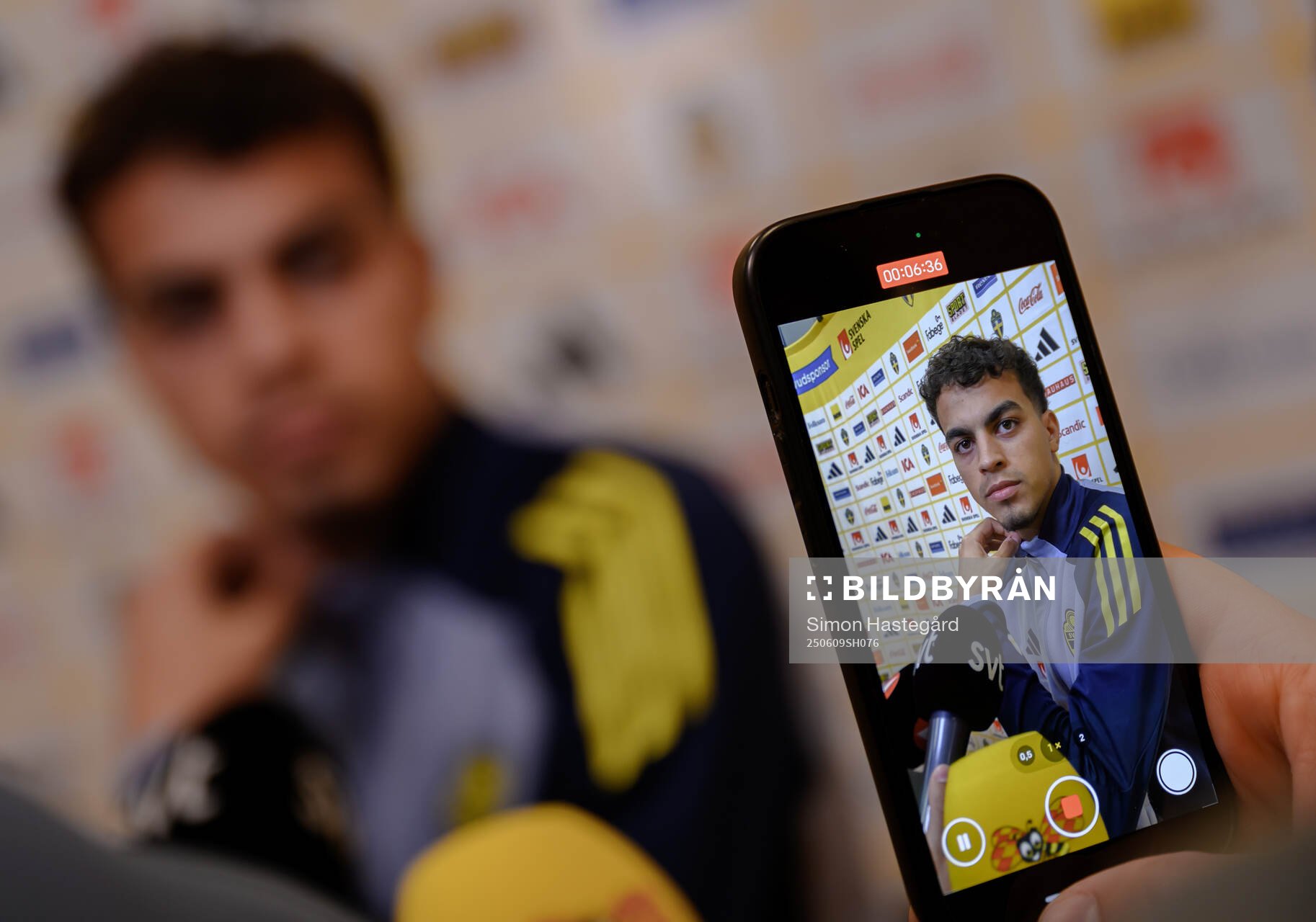 Yasin Ayari of the Swedish men's national football team
