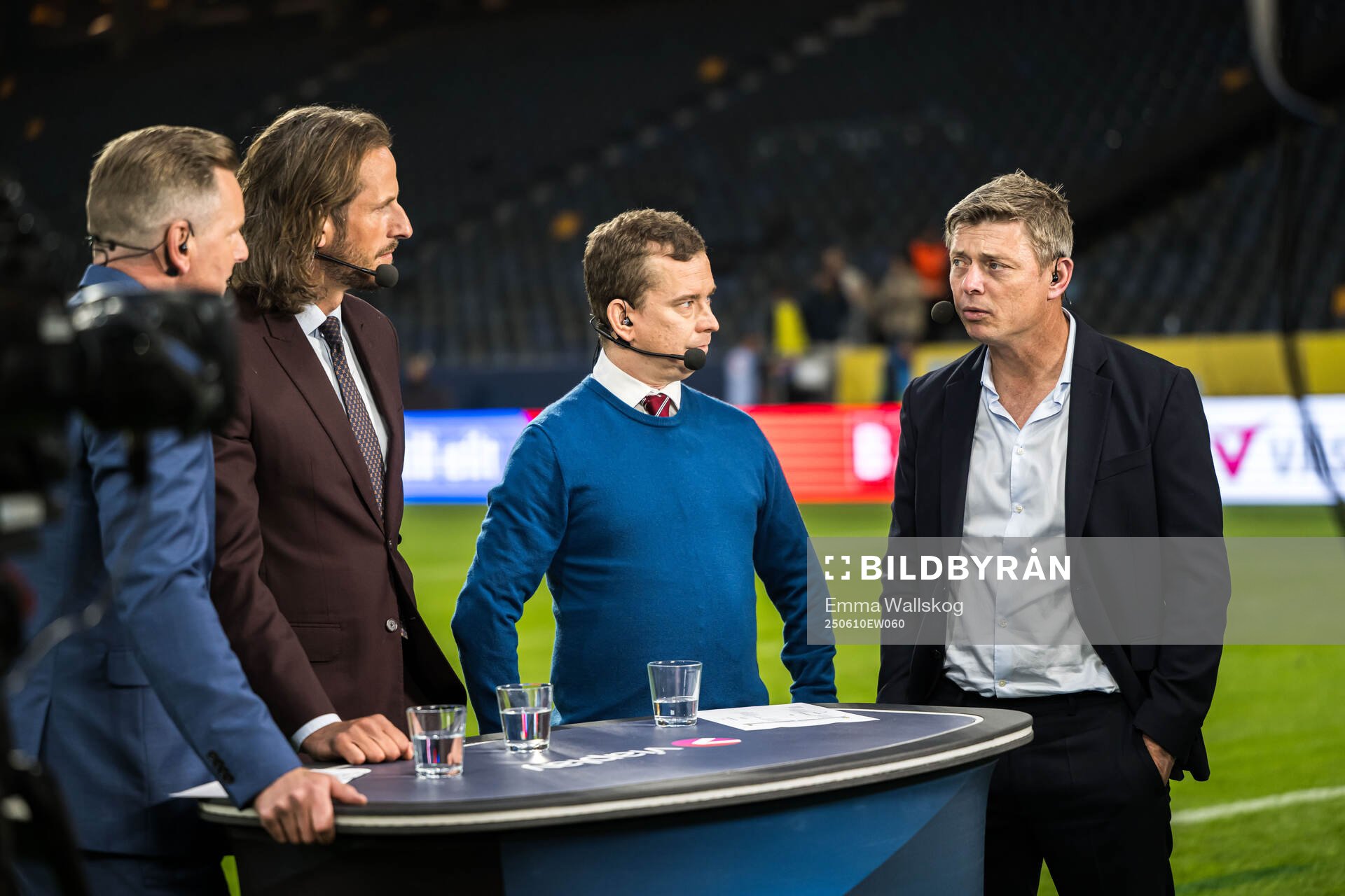 Niklas Jihde, Jonas Olsson and Erik Niva of Swedish