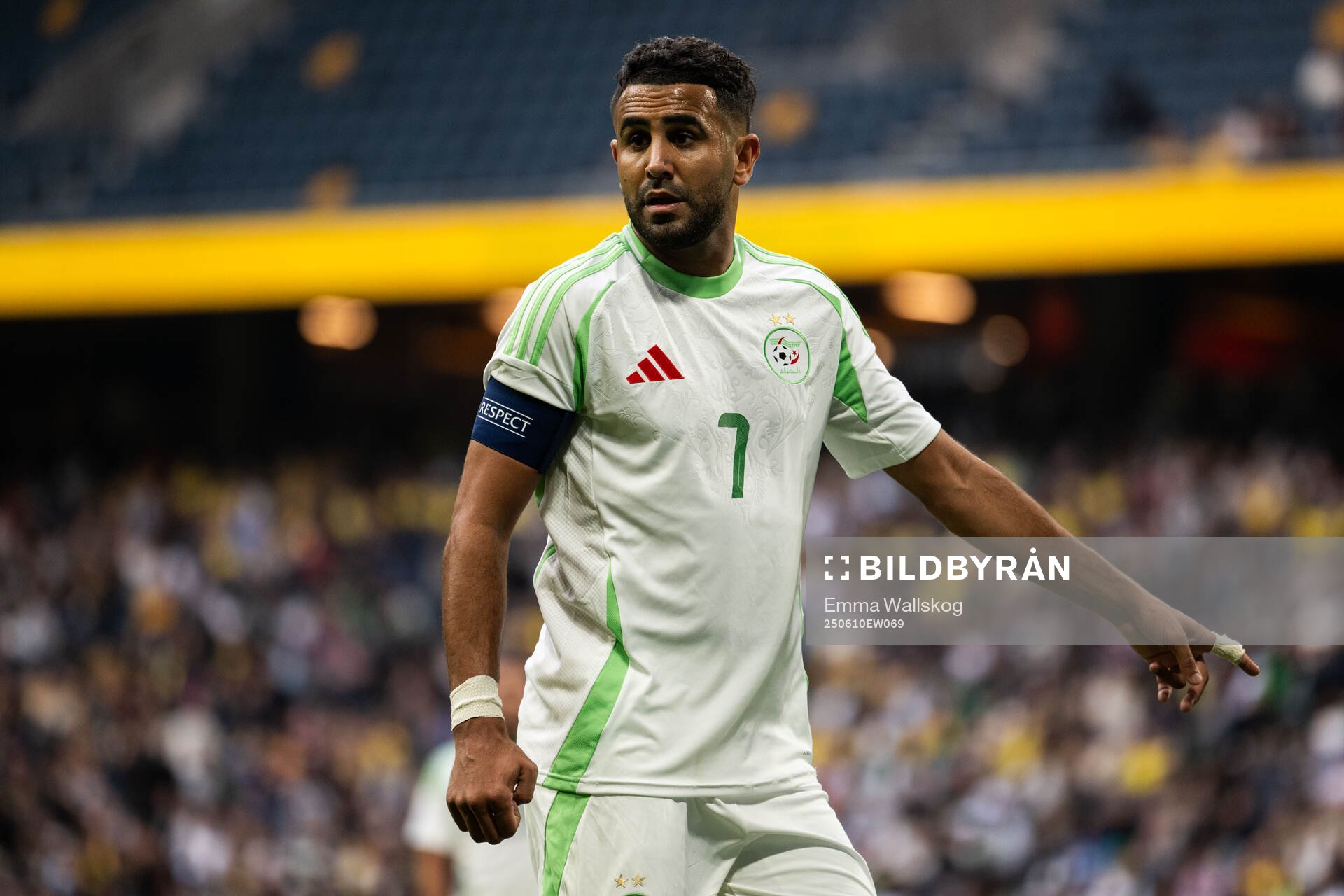 Riyad Mahrez of Algeria