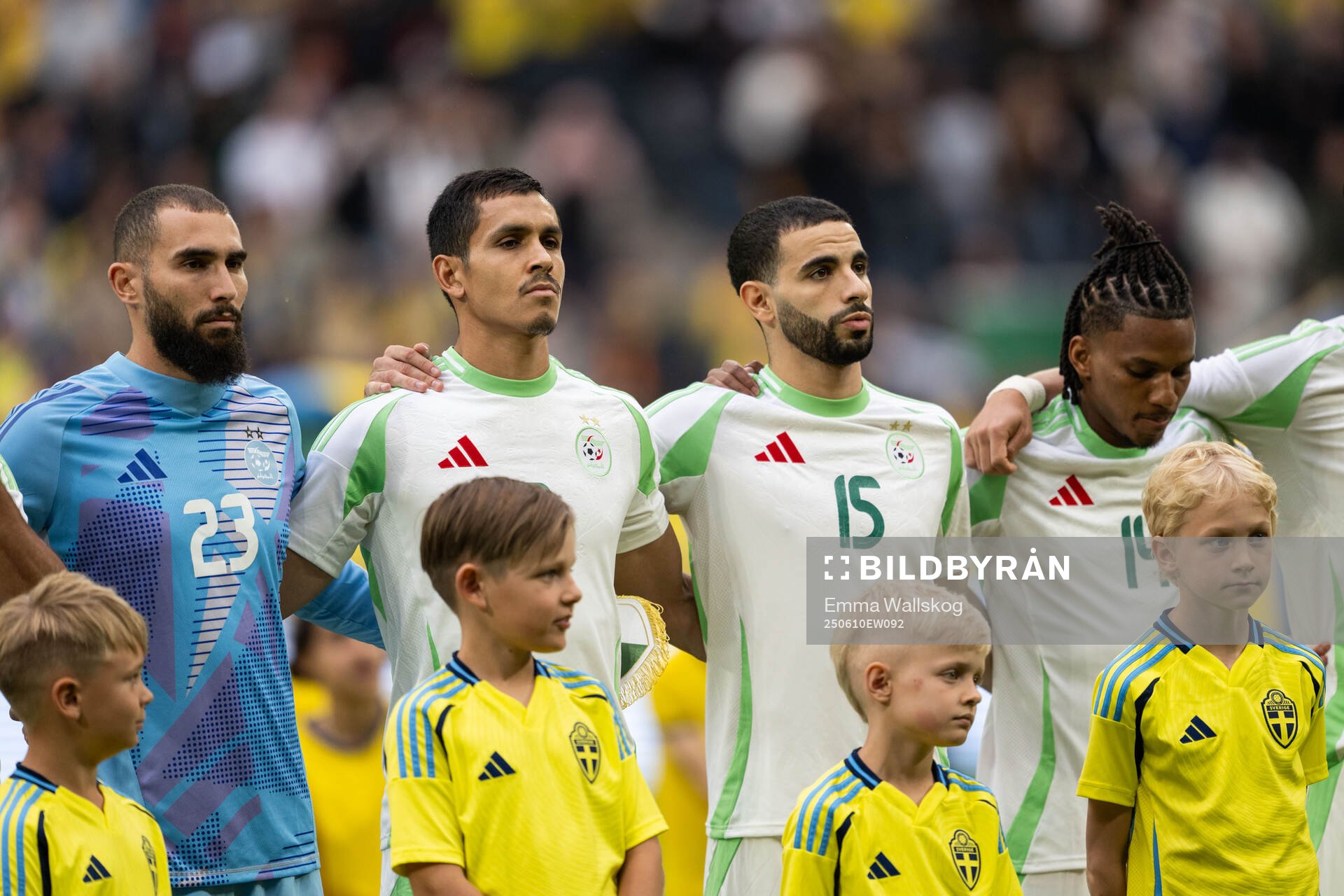 Goalkeeper Anthony Mandrea, Aissa Mandi, Rayan Ait Nouri