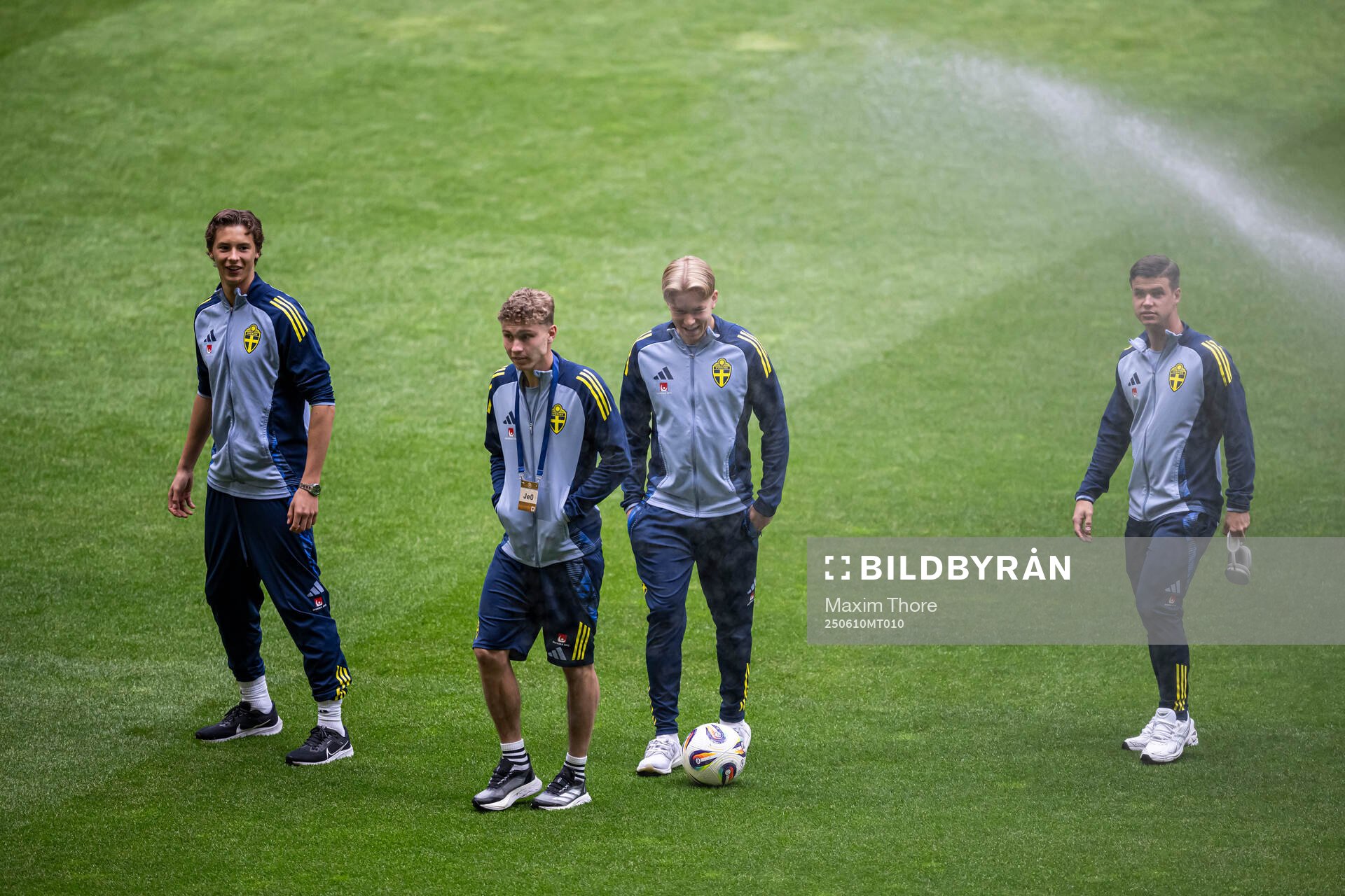 John Mellberg, Hugo Bolin, Daniel Svensson and Samuel Dahl