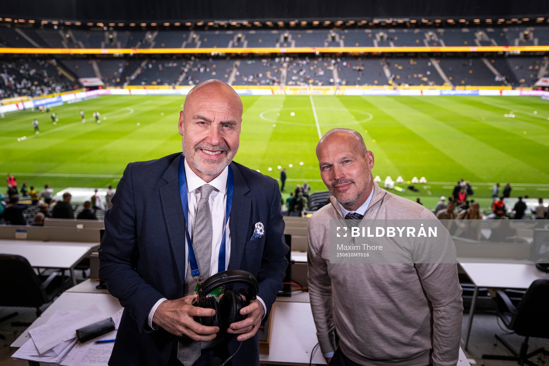 Niklas Holmgren and Fredrik Ljungberg of Swedish