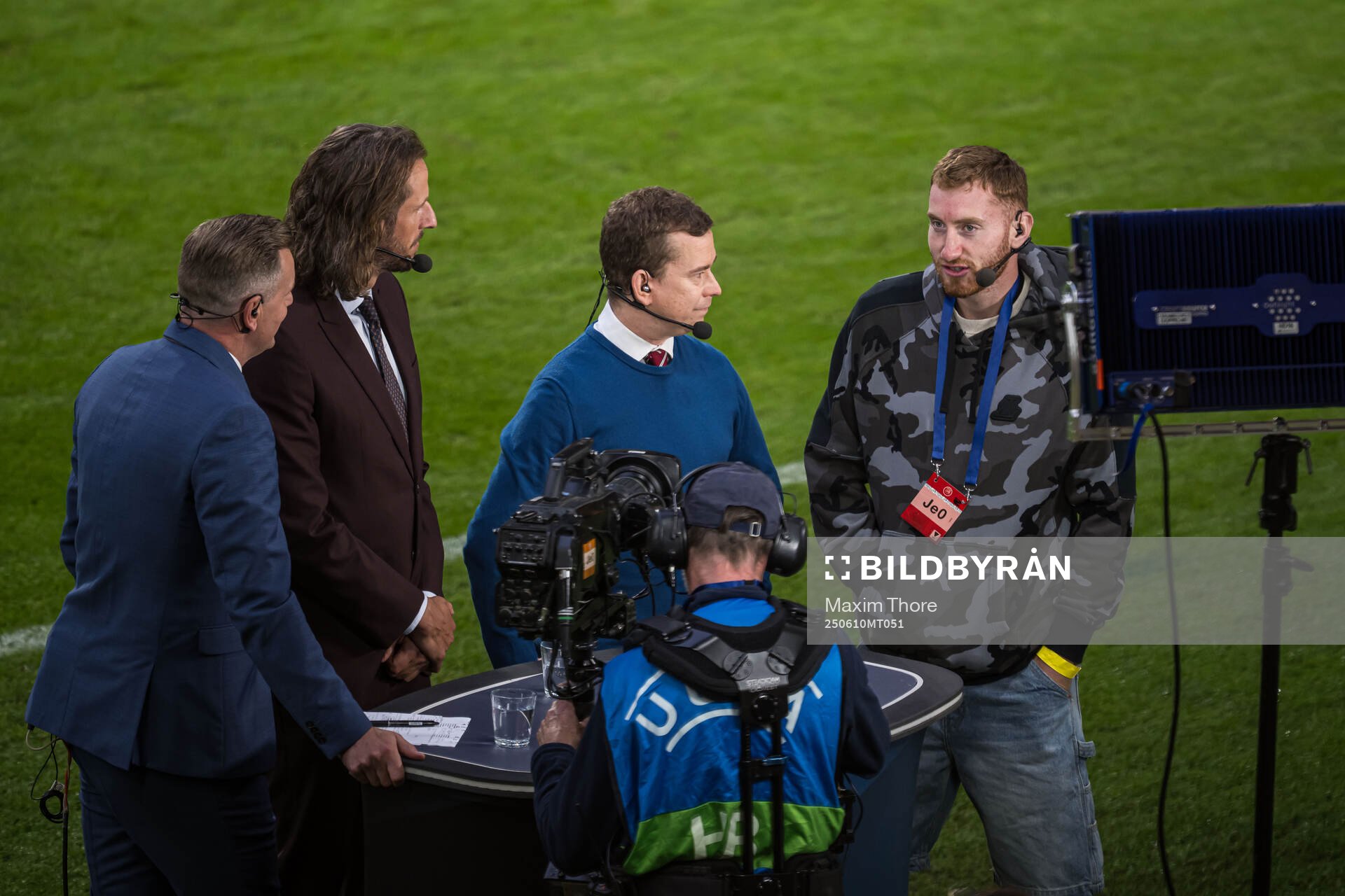 Niklas Jihde, Jonas Olsson and Erik Niva of Swedish