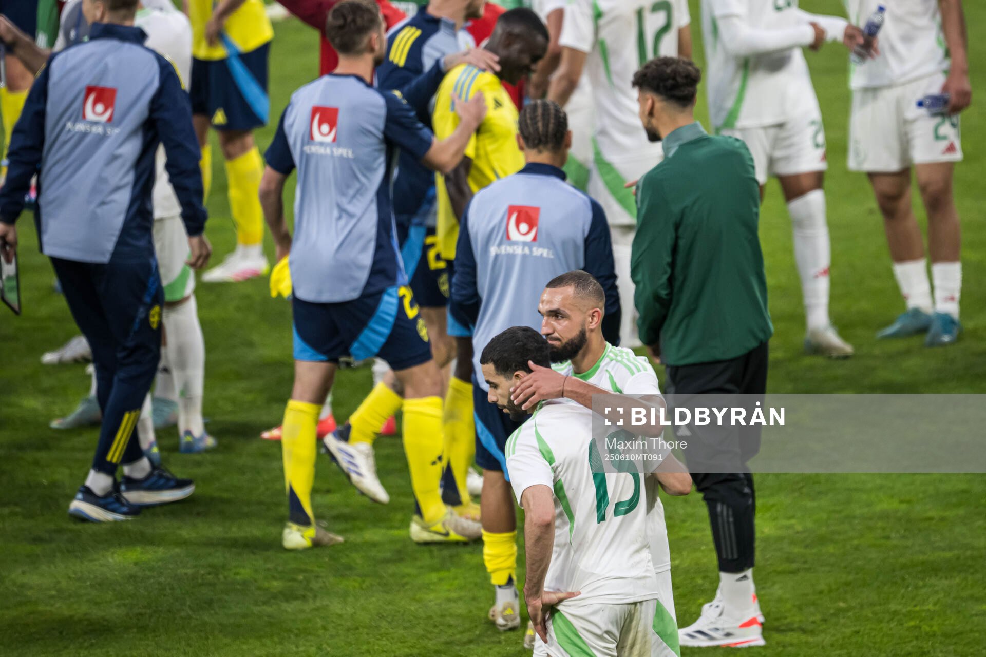Nabil Bentaleb of Algeria